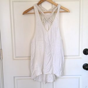 Free people rope knot tank top, small